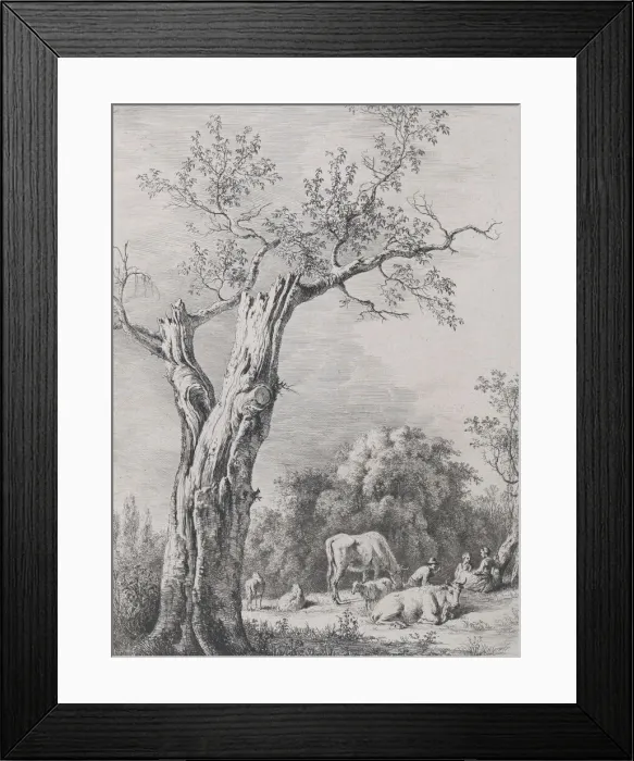 Framed Print : Spring, after a drawing completed in Saint-Chamond, 1795 Framed Print : Spring, after a drawing completed in Saint-Chamond, 1795
