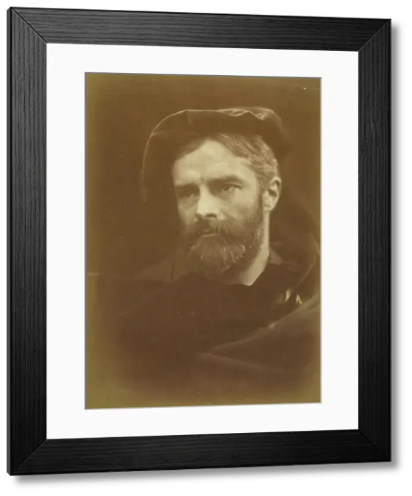 Framed Print : Clinton Parry, c. 1868. Creator: Julia Margaret Cameron Framed Print : Clinton Parry, c. 1868. Creator: Julia Margaret Cameron