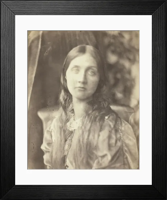 Framed Print : Julia Jackson, 1864 / 65. Creator: Julia Margaret Cameron Framed Print : Julia Jackson, 1864 / 65. Creator: Julia Margaret Cameron