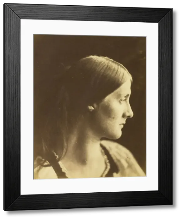Framed Print : Julia Jackson, 1866 / 67. Creator: Julia Margaret Cameron Framed Print : Julia Jackson, 1866 / 67. Creator: Julia Margaret Cameron