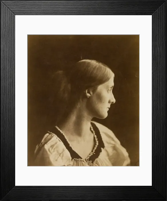 Framed Print : Julia Jackson, c. 1867. Creator: Julia Margaret Cameron Framed Print : Julia Jackson, c. 1867. Creator: Julia Margaret Cameron