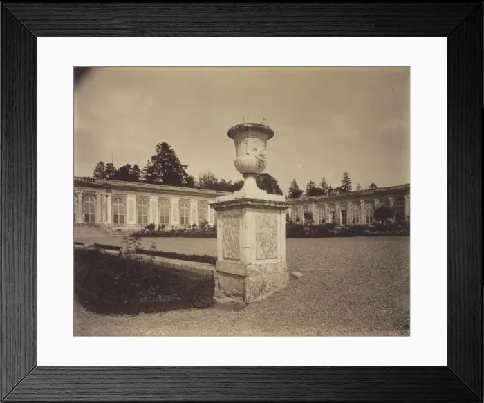 Framed Print : Versailles, Grand Trianon, (Le Parc), 1901. Creator: Eugene Atget Framed Print : Versailles, Grand Trianon, (Le Parc), 1901. Creator: Eugene Atget