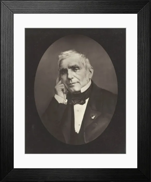 Framed Print : Eugene Scribe, c. 1858. Creator: Nadar Framed Print : Eugene Scribe, c. 1858. Creator: Nadar