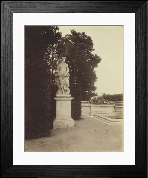 Framed Print : Versailles, L'Eau par Legras, 1901. Creator: Eugene Atget Framed Print : Versailles, L'Eau par Legras, 1901. Creator: Eugene Atget