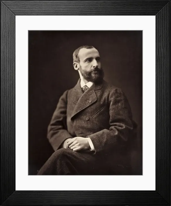 Framed Print : Francis Plante (French pianist, 1839-1934), 1865 / 73. Creator: Nadar Framed Print : Francis Plante (French pianist, 1839-1934), 1865 / 73. Creator: Nadar