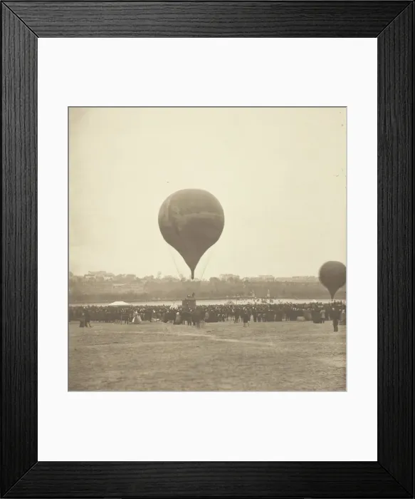 Framed Print : Le Geant, Champ de Mars, October 18, 1863, probably printed 1880 / 89. Creator: Nadar Framed Print : Le Geant, Champ de Mars, October 18, 1863, probably printed 1880 / 89. Creator: Nadar