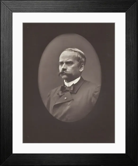 Framed Print : Theodore Barriere, c. 1853 / 73. Creator: Nadar Framed Print : Theodore Barriere, c. 1853 / 73. Creator: Nadar
