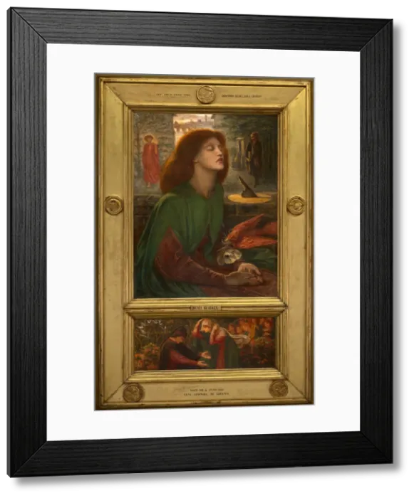 Framed Print : Beata Beatrix, 1871 / 72. Creator: Dante Gabriel Rossetti Framed Print : Beata Beatrix, 1871 / 72. Creator: Dante Gabriel Rossetti