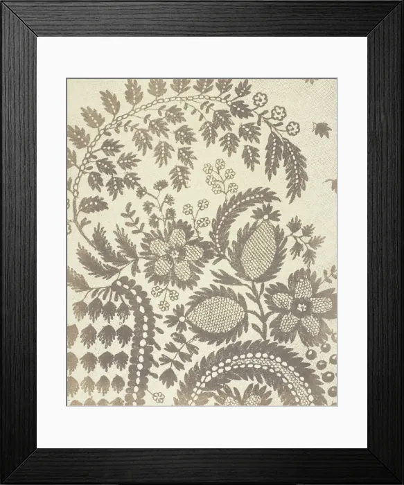 Framed Print : Lace, 1844 / 45. Creator: William Henry Fox Talbot Framed Print : Lace, 1844 / 45. Creator: William Henry Fox Talbot