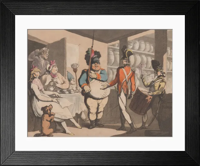 Framed Print : Private Drilling, No 5, June 1, 1798. Creator: Heinrich Schutz Framed Print : Private Drilling, No 5, June 1, 1798. Creator: Heinrich Schutz