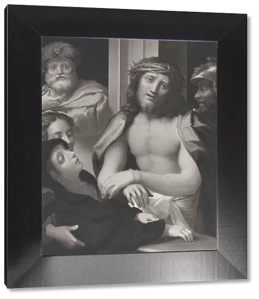 Ecce Homo, with Pontius Pilate behind him at left, the Virgin fainting at lower left