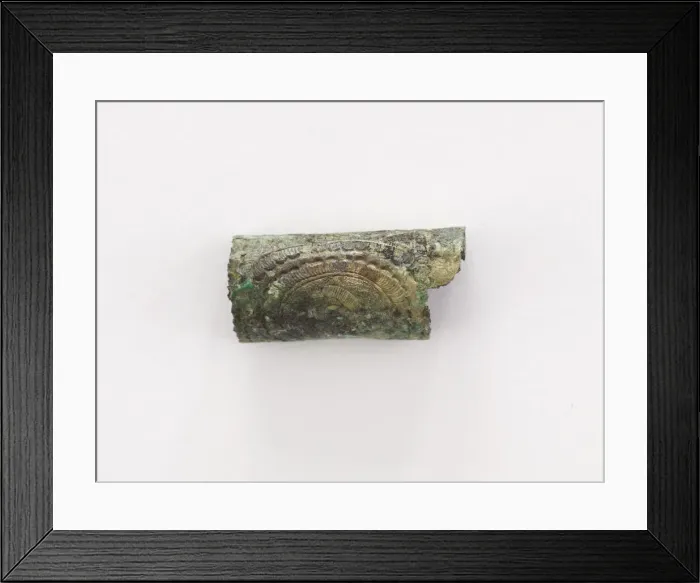 Framed Print : Needle case body (fragment), Goryeo period, 12th-13th century. Creator: Unknown Framed Print : Needle case body (fragment), Goryeo period, 12th-13th century. Creator: Unknown