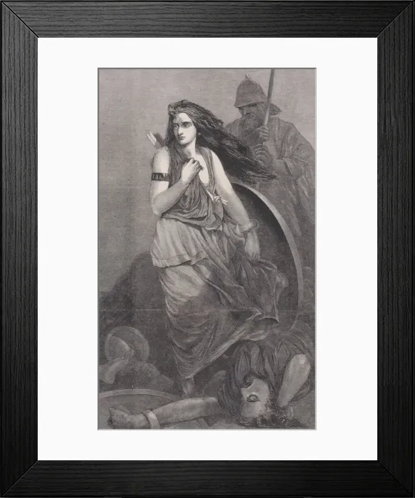 Framed Print : Dar-Thula, from Illustrated London News, July 27, 1861 Framed Print : Dar-Thula, from Illustrated London News, July 27, 1861