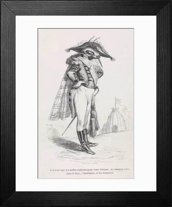 Framed Print : He had only his beautiful colors... from Scenes from the Private and Public Life of Framed Print : He had only his beautiful colors... from Scenes from the Private and Public Life of