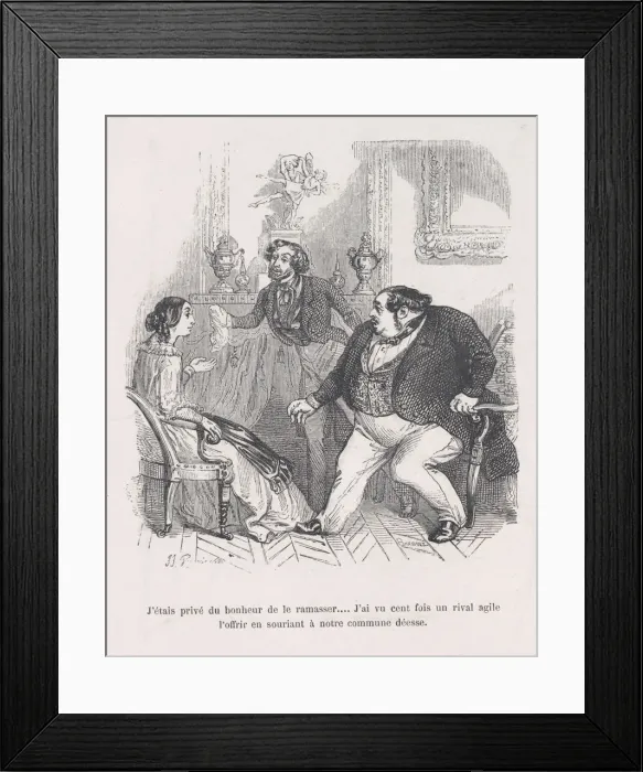 Framed Print : I was deprived of the happiness to pick it up... I saw a hundred times an agile rival Framed Print : I was deprived of the happiness to pick it up... I saw a hundred times an agile rival