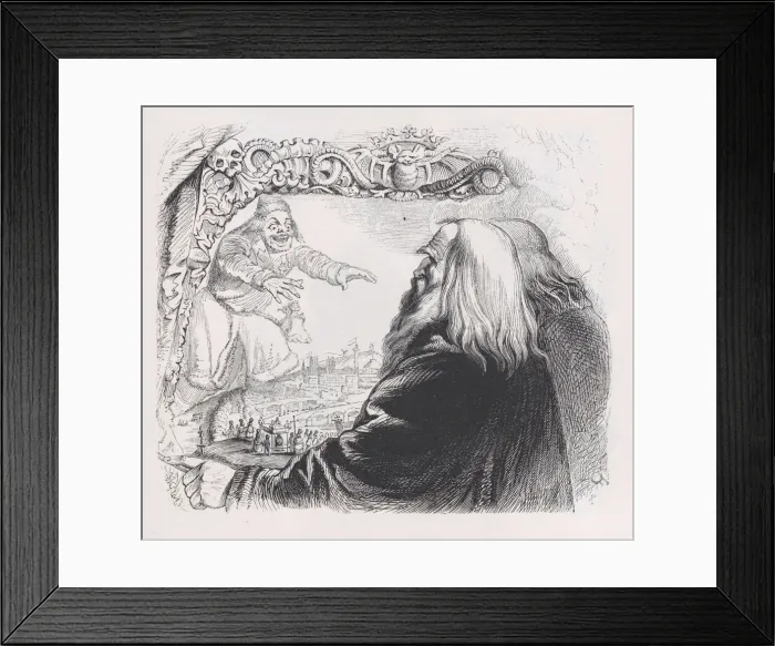 Framed Print : Infinitely Small from The Complete Works of Beranger, 1836 Framed Print : Infinitely Small from The Complete Works of Beranger, 1836