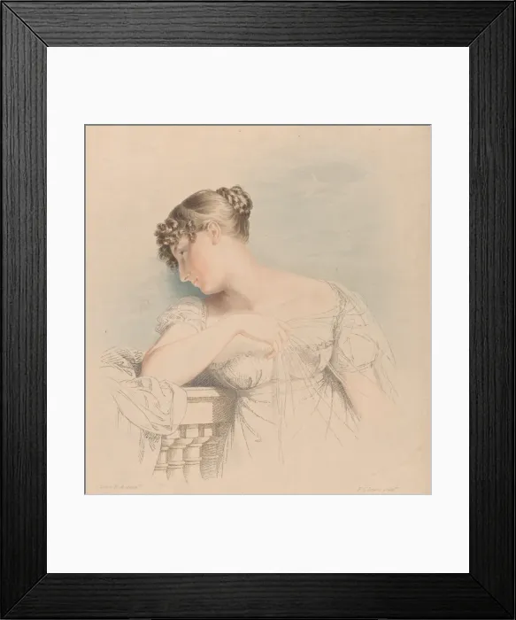 Framed Print : Miss O Neill as Juliet, May 30, 1816. Creator: Frederick Christian Lewis Framed Print : Miss O Neill as Juliet, May 30, 1816. Creator: Frederick Christian Lewis
