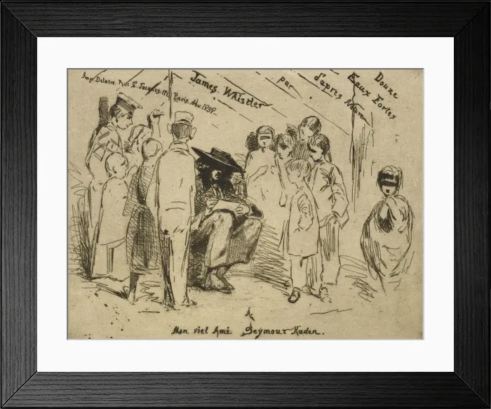Framed Print : The Title Page for Douze Eaux Fortes d apres Nature (Twelve Etchings after Nature) Framed Print : The Title Page for Douze Eaux Fortes d apres Nature (Twelve Etchings after Nature)