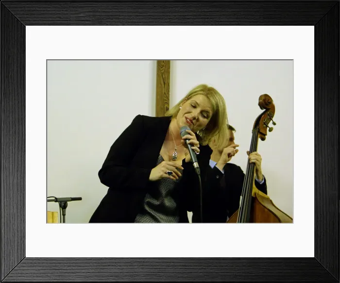 Framed Print : Clare Teal, NJA Methodist Church, Loughton, Essex, 14 / 09 / 2017. Creator: Brian O Connor Framed Print : Clare Teal, NJA Methodist Church, Loughton, Essex, 14 / 09 / 2017. Creator: Brian O Connor