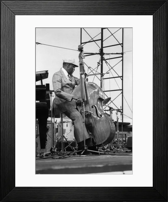 Framed Print : Major Holley, Capital Jazz Festival, Alexandra Palace, London, 7 / 79 Framed Print : Major Holley, Capital Jazz Festival, Alexandra Palace, London, 7 / 79