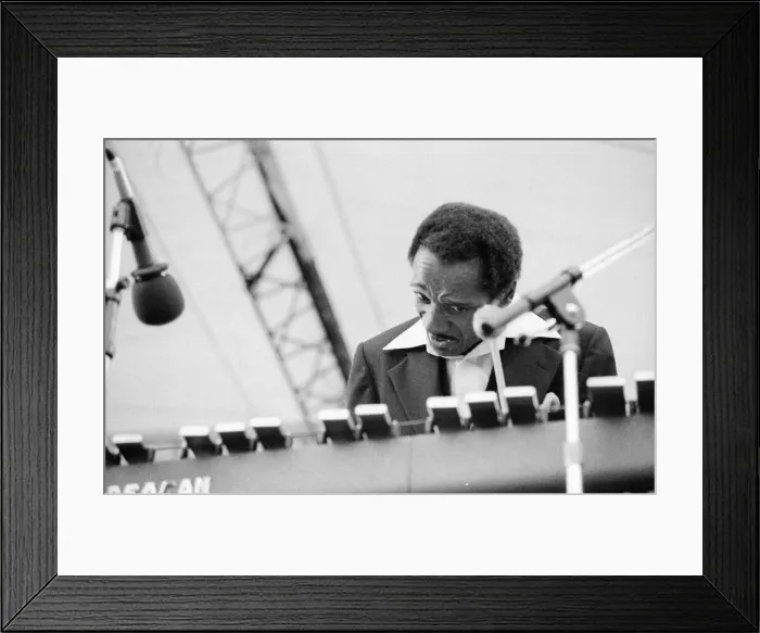 Framed Print : Milt Jackson, Capital Jazz Festival, Alexandra Palace, London, 7 / 79 Framed Print : Milt Jackson, Capital Jazz Festival, Alexandra Palace, London, 7 / 79