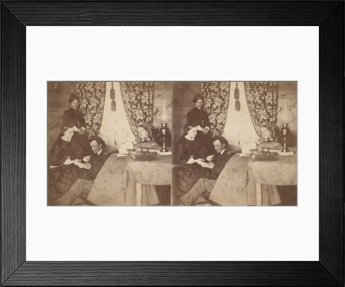 Framed Print : Camp Park Woods - Officers Quarters, March 1862; Civil War, 1861-1865 Framed Print : Camp Park Woods - Officers Quarters, March 1862; Civil War, 1861-1865