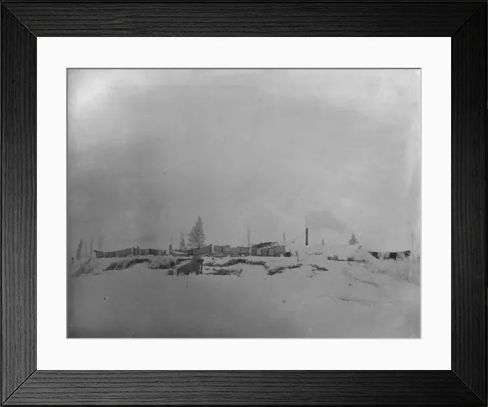 Framed Print : Northern Alaska Exploring Expedition, 1884-1886. Creator: Unknown Framed Print : Northern Alaska Exploring Expedition, 1884-1886. Creator: Unknown