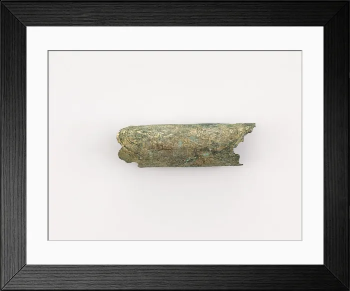 Framed Print : Needle case (fragment), Goryeo period, 12th-13th century. Creator: Unknown Framed Print : Needle case (fragment), Goryeo period, 12th-13th century. Creator: Unknown