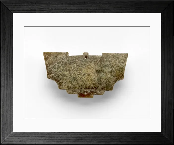 Framed Print : Decorative fitting for an ornamental comb, Late Neolithic period, ca. 3300-2250 BCE Framed Print : Decorative fitting for an ornamental comb, Late Neolithic period, ca. 3300-2250 BCE