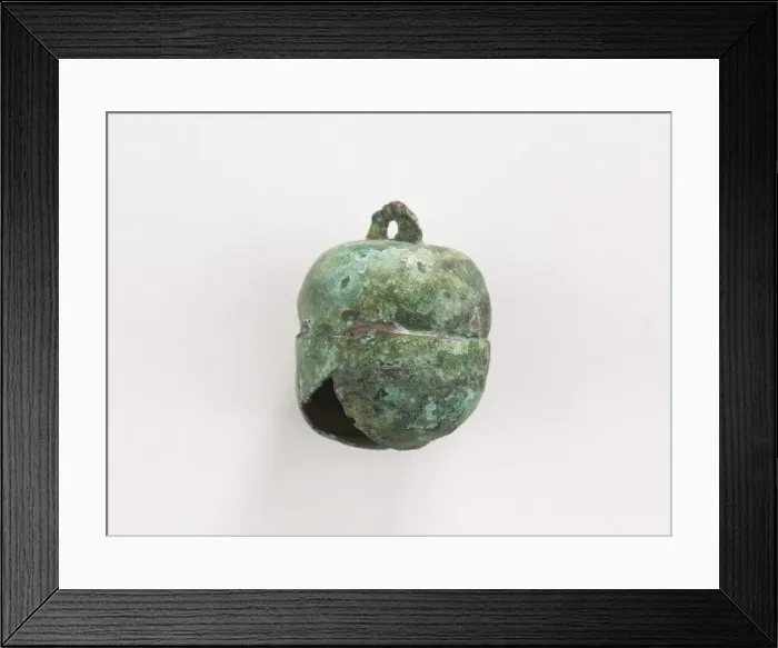 Framed Print : Bell, Goryeo period, 12th-13th century. Creator: Unknown Framed Print : Bell, Goryeo period, 12th-13th century. Creator: Unknown