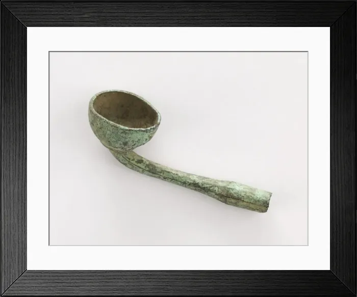 Framed Print : Pipe bowl, Goryeo period, 12th-13th century. Creator: Unknown Framed Print : Pipe bowl, Goryeo period, 12th-13th century. Creator: Unknown