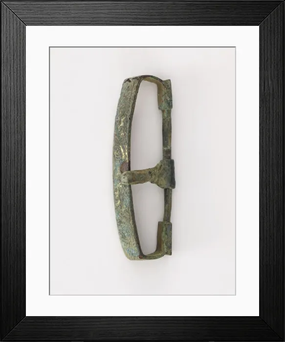 Framed Print : Belt ornament, Goryeo period, 13th-14th centuries. Creator: Unknown Framed Print : Belt ornament, Goryeo period, 13th-14th centuries. Creator: Unknown