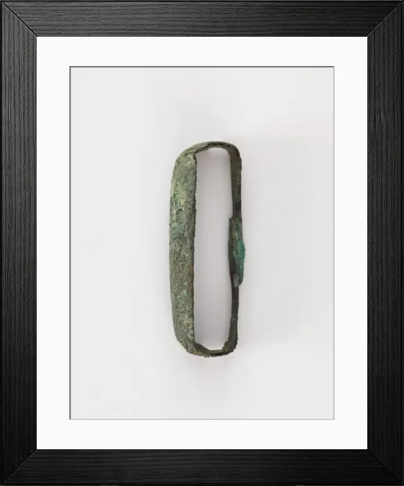 Framed Print : Belt ornament, Goryeo period, 12th-13th century. Creator: Unknown Framed Print : Belt ornament, Goryeo period, 12th-13th century. Creator: Unknown