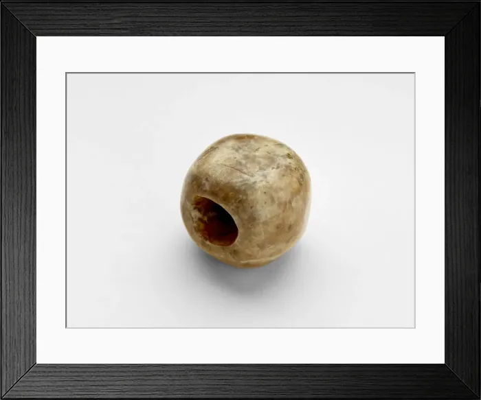 Framed Print : Bead, Late Neolithic period, ca. 3300-2250 BCE. Creator: Unknown Framed Print : Bead, Late Neolithic period, ca. 3300-2250 BCE. Creator: Unknown