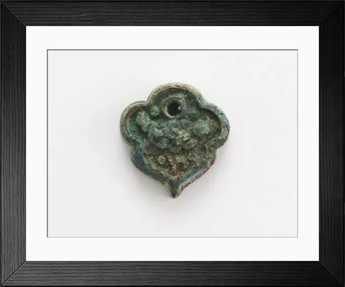Framed Print : Ornament (one of a group of five), Goryeo period, 12th-13th century. Creator: Unknown