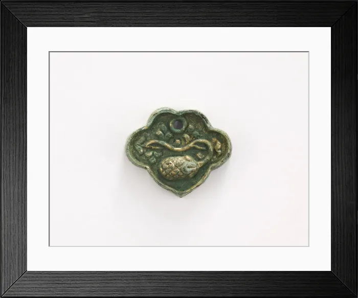 Framed Print : Ornament, Goryeo period, 12th-13th century. Creator: Unknown Framed Print : Ornament, Goryeo period, 12th-13th century. Creator: Unknown