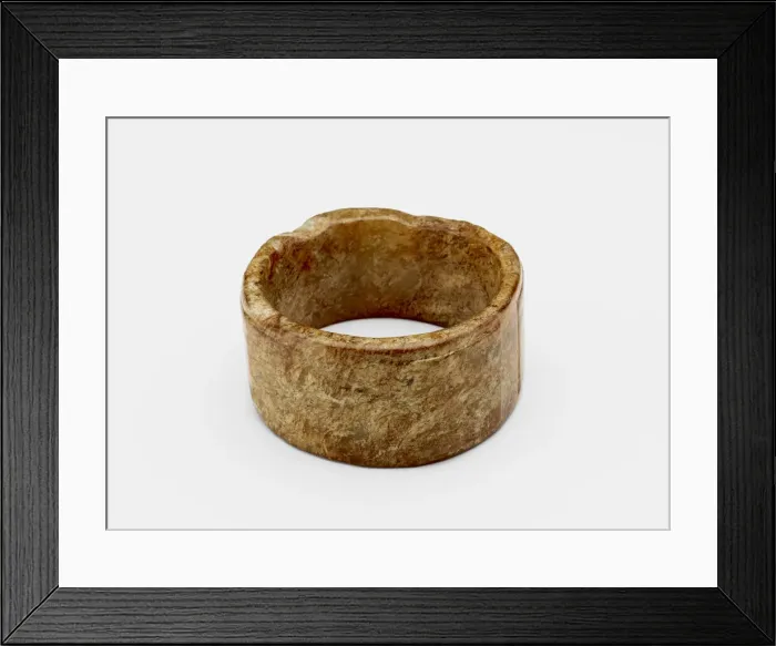 Framed Print : One-tier tube (cong ?) with masks, Late Neolithic period, ca. 3300-ca. 2250 BCE Framed Print : One-tier tube (cong ?) with masks, Late Neolithic period, ca. 3300-ca. 2250 BCE