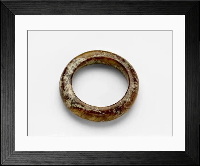 Framed Print : Bracelet, Late Neolithic period, ca. 3300-2250 BCE. Creator: Unknown Framed Print : Bracelet, Late Neolithic period, ca. 3300-2250 BCE. Creator: Unknown