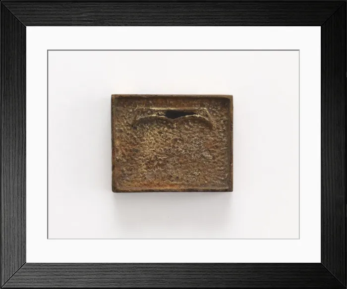 Framed Print : Belt ornament (part of a group of ten), Goryeo period, 13th-14th century Framed Print : Belt ornament (part of a group of ten), Goryeo period, 13th-14th century