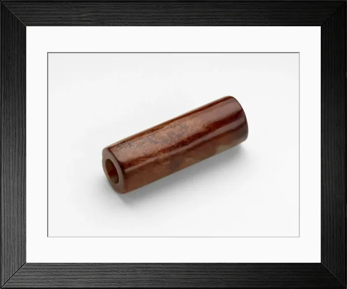 Framed Print : Cylindrical bead, Late Neolithic period, ca. 3300-2250 BCE. Creator: Unknown Framed Print : Cylindrical bead, Late Neolithic period, ca. 3300-2250 BCE. Creator: Unknown