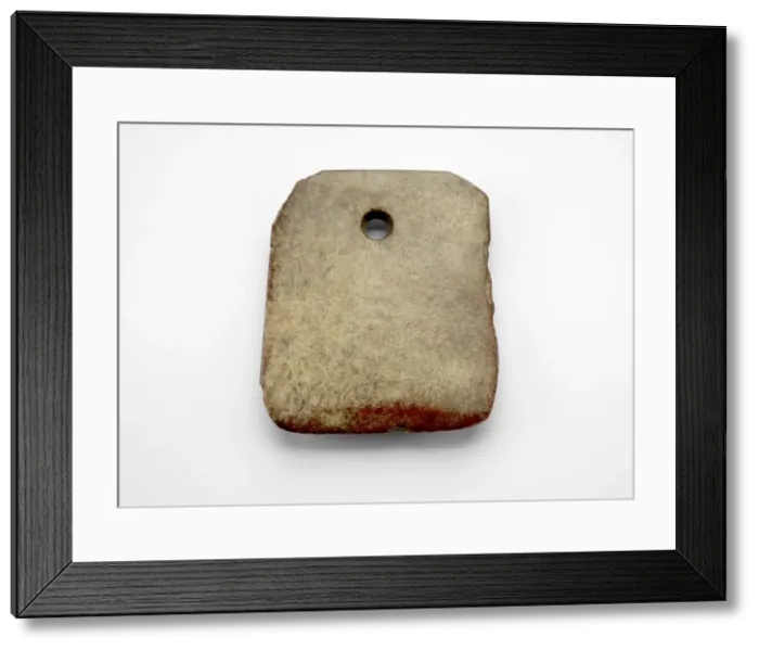 Framed Print : Axe (fu ?), Late Neolithic period, ca. 3300-2250 BCE. Creator: Unknown Framed Print : Axe (fu ?), Late Neolithic period, ca. 3300-2250 BCE. Creator: Unknown