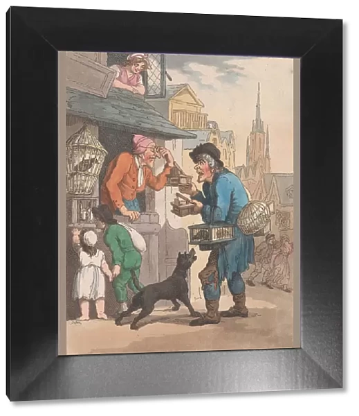 Cries of London: No. 1: Buy a Trap, a Rat-Trap, January 1, 1799. Creator: Henri Merke