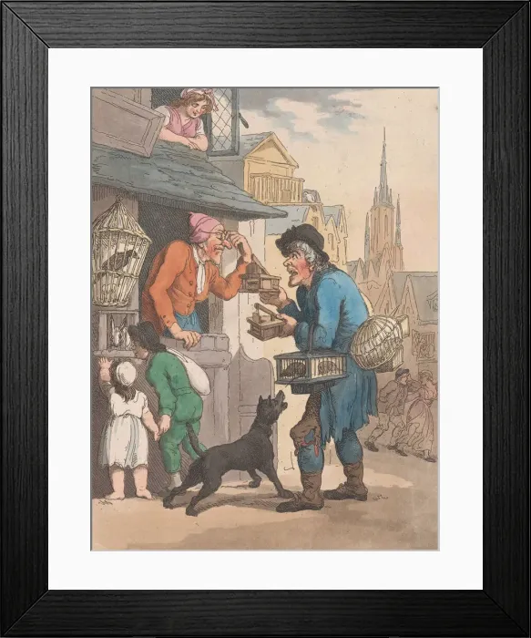 Framed Print : Cries of London: No. 1: Buy a Trap, a Rat-Trap, January 1, 1799. Creator: Henri Merke Framed Print : Cries of London: No. 1: Buy a Trap, a Rat-Trap, January 1, 1799. Creator: Henri Merke