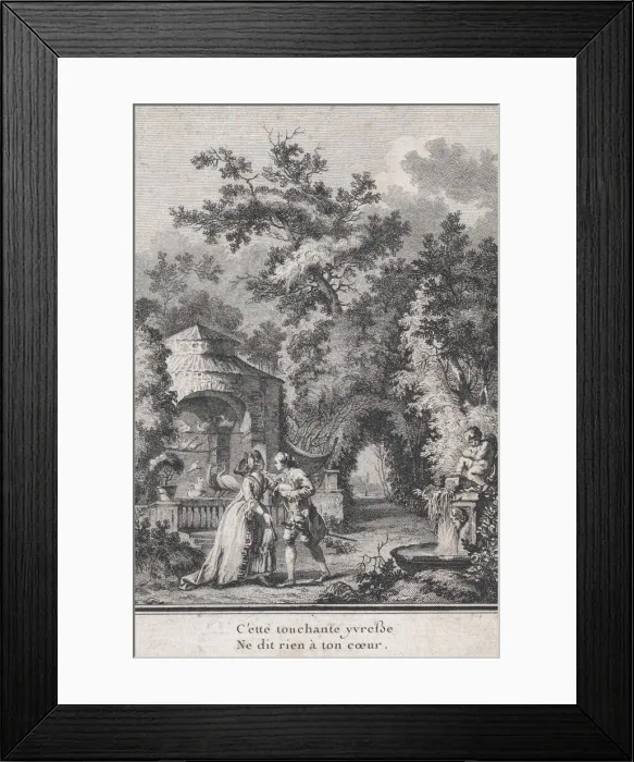 Framed Print : Choice of Songs put into Music by M. de la Borde, ca. 1773 Framed Print : Choice of Songs put into Music by M. de la Borde, ca. 1773