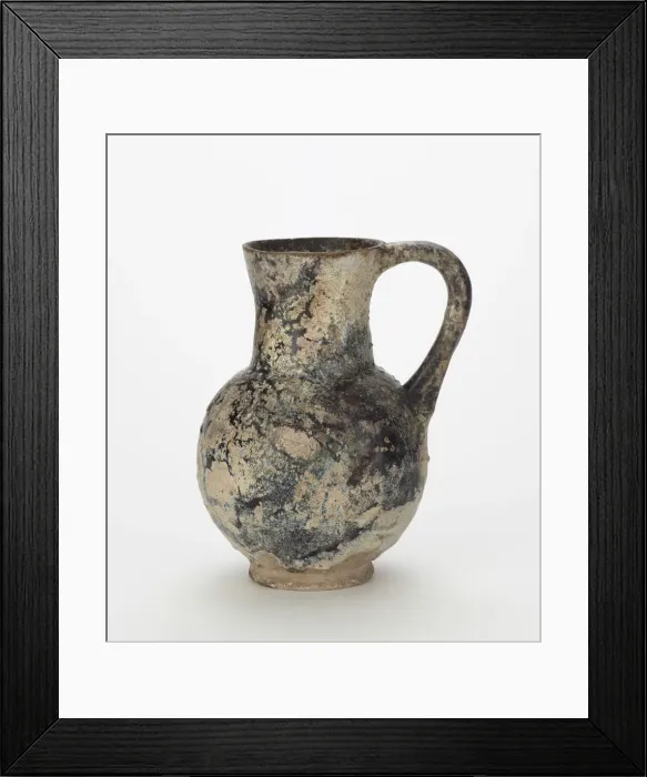 Framed Print : Pitcher, 12th-13th century. Creator: Unknown Framed Print : Pitcher, 12th-13th century. Creator: Unknown