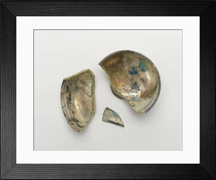 Framed Print : Bowl, early 13th century. Creator: Unknown Framed Print : Bowl, early 13th century. Creator: Unknown