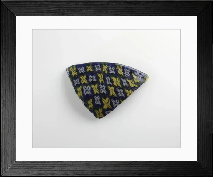 Framed Print : Fragment of a bowl, Roman period, 1st century. Creator: Unknown Framed Print : Fragment of a bowl, Roman period, 1st century. Creator: Unknown