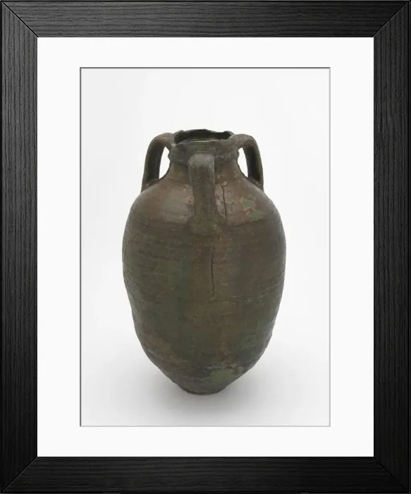 Framed Print : Jar, (16th-17th century?). Creator: Unknown Framed Print : Jar, (16th-17th century?). Creator: Unknown