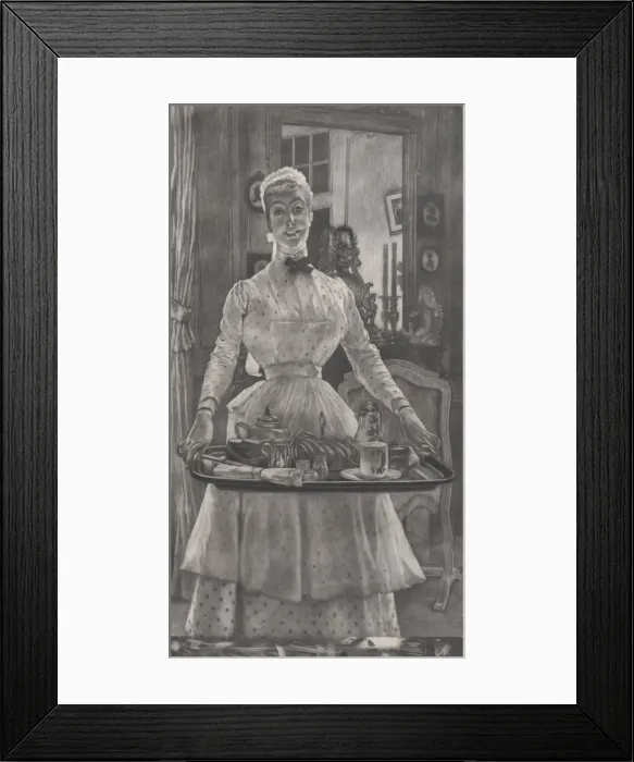 Framed Print : Morning, 1886. Creator: James Tissot Framed Print : Morning, 1886. Creator: James Tissot