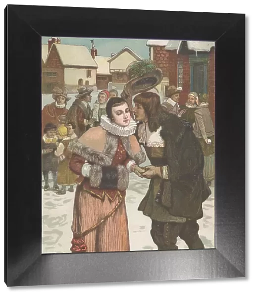 New Years Day in Old New York, from 'The Graphic'Christmas Number, December